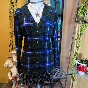 flannel plaid button-down l.l. bean